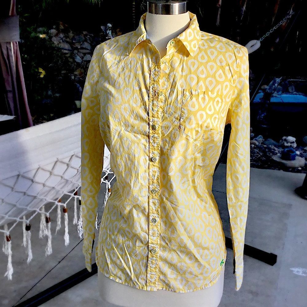 TALBOTS SHIRT BUTTOM DOWN SIZE MEDIUM LONG SLEEVES